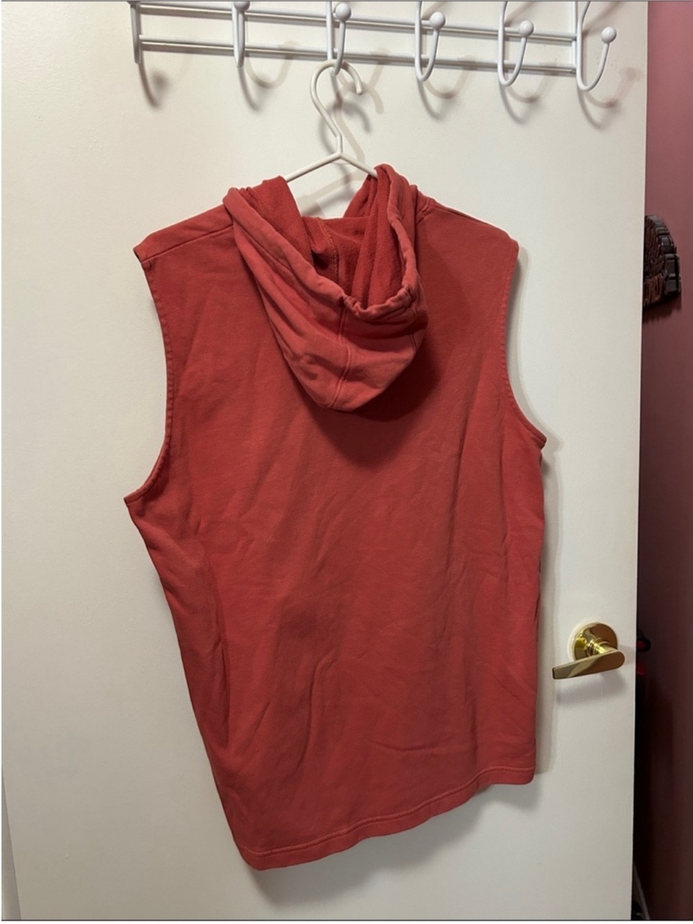 Under Armour Sleeveless Hoodie Tank - Rust
